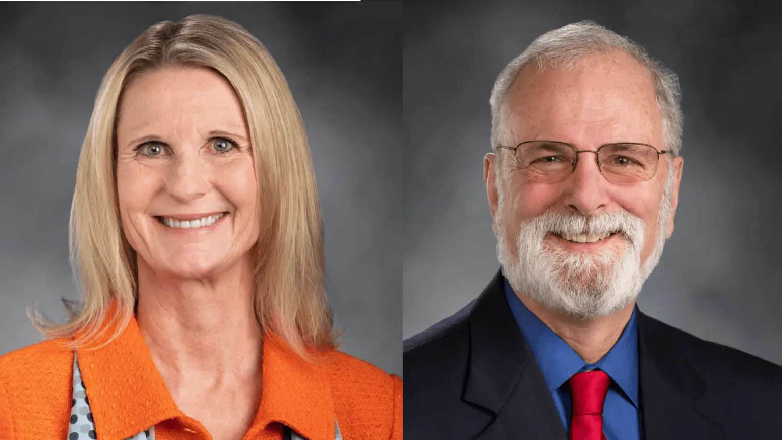 Patty Kuderer and Phil Fortunato, candidates for the Washington insurance commissioner race.